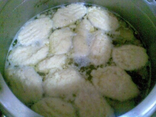 SUPA DE PUI CU GALUSTE DE GRIS