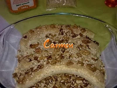 Banane cu nuci si lichior de portocale