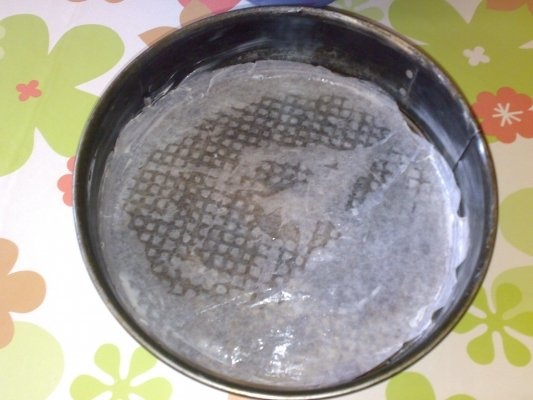 Pandispan cu crema de branza