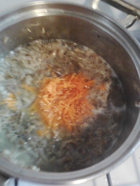 Tocanita de ciuperci uscate