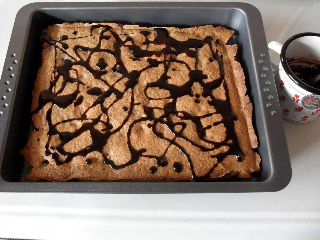 Prajitura cu visine si nuca