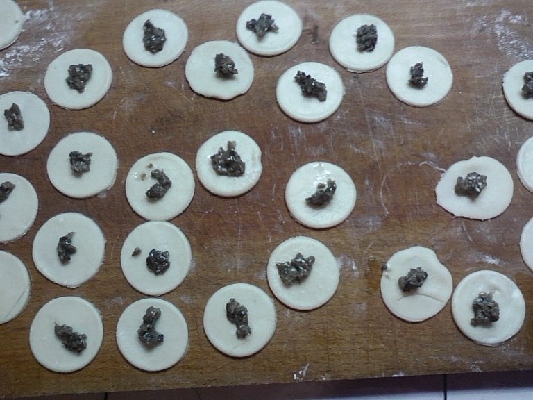 Tortellini (urechiuse)cu ciuperci