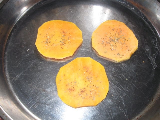 Dovleac copt pentru aperitiv sau garnitura