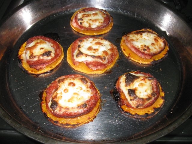 Dovleac copt pentru aperitiv sau garnitura