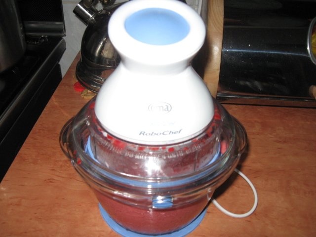 Inghetata rapida de capsune  la Robochef