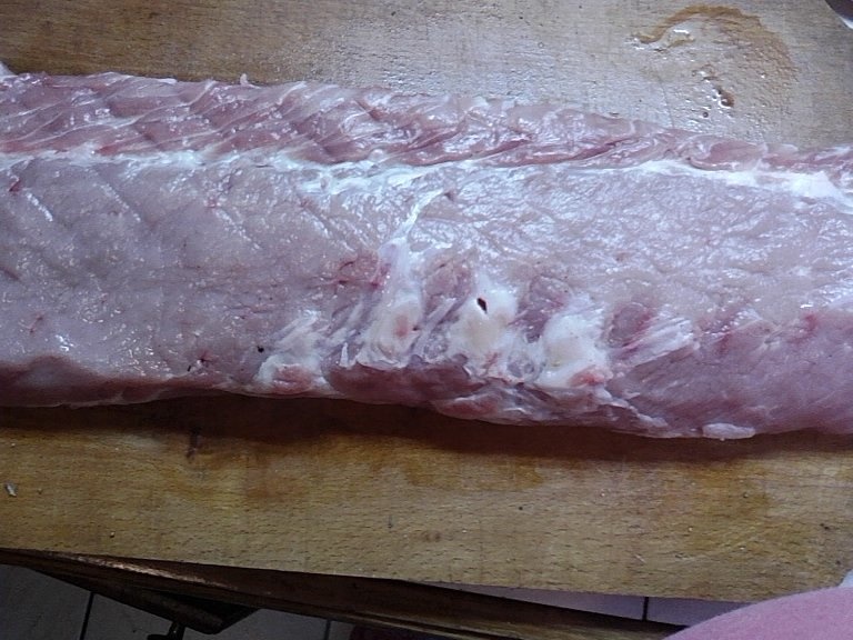 Muschi afumat (acasa)