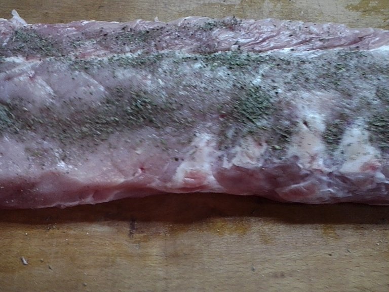 Muschi afumat (acasa)