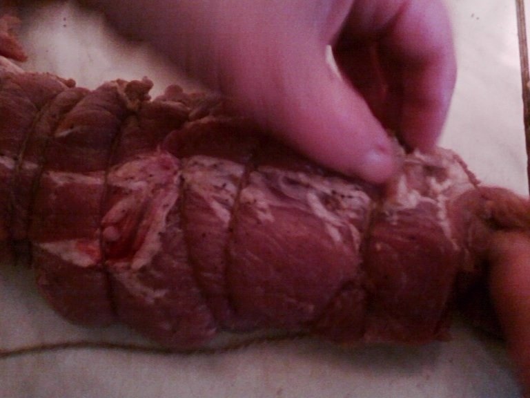 Muschi afumat (acasa)