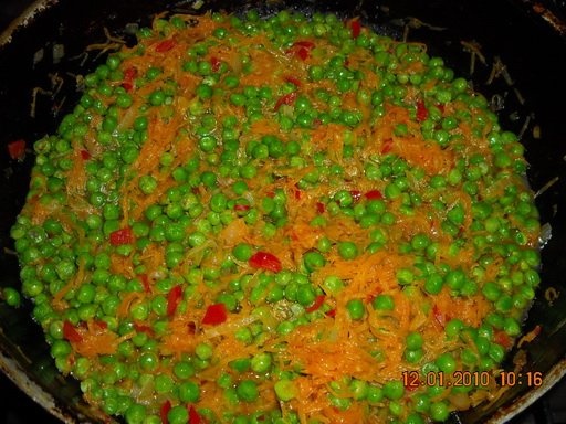 Ficat de pasare cu mazare