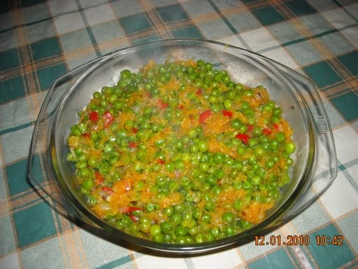 Ficat de pasare cu mazare