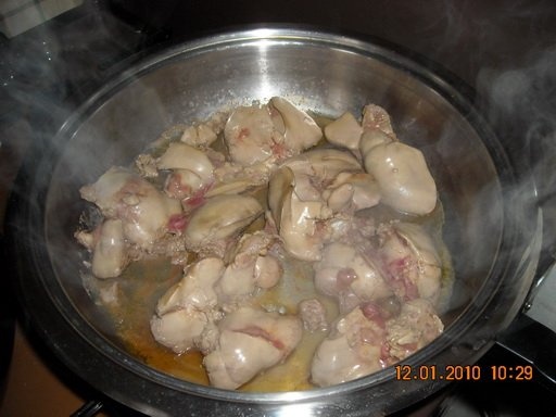 Ficat de pasare cu mazare