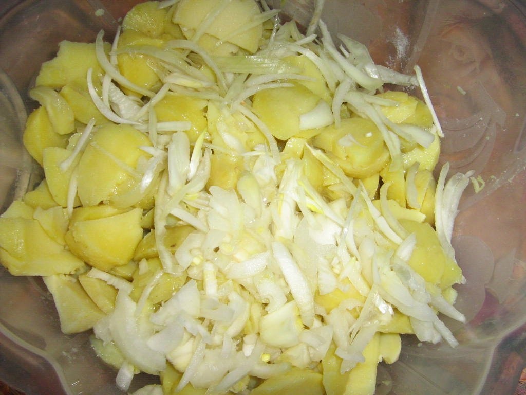 Salata de cartofi cu conopida