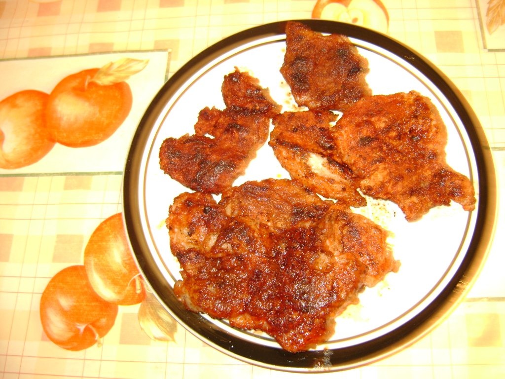 muschi de porc la gratar cu garnitura by copilou