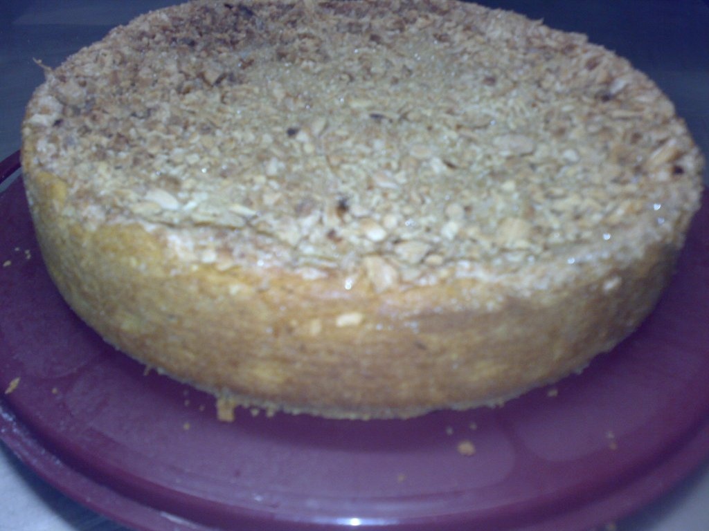 tarta  cu migdale si amaretti