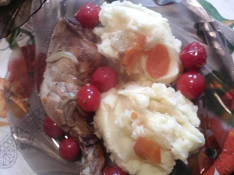 Friptura  din pulpe la cuptor