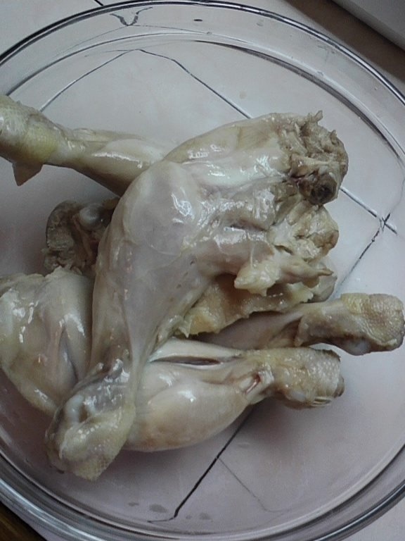 Friptura  din pulpe la cuptor