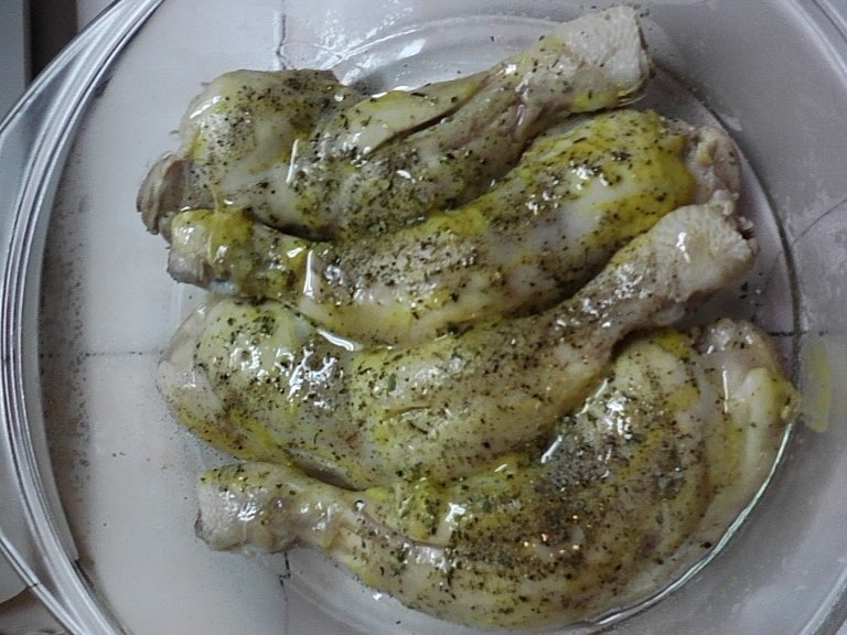 Friptura  din pulpe la cuptor