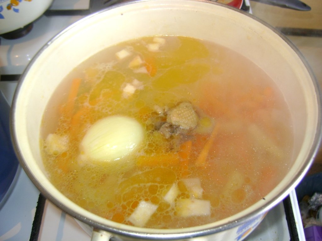 Supa de legume cu pui by copilou