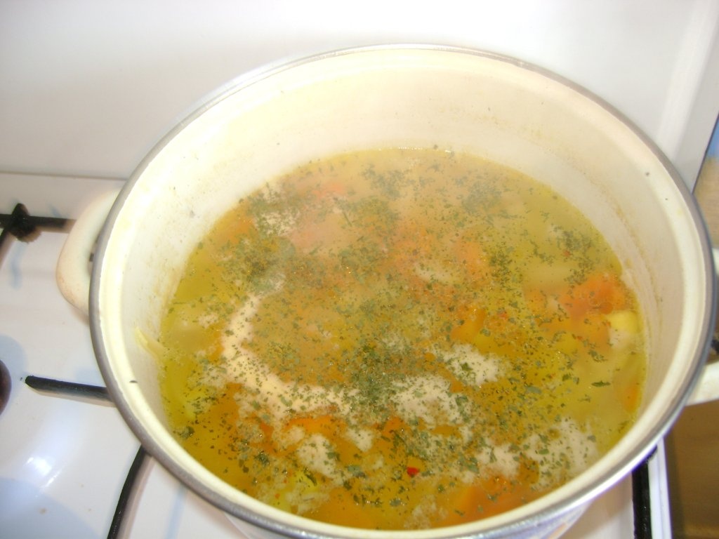 Supa de legume cu pui by copilou