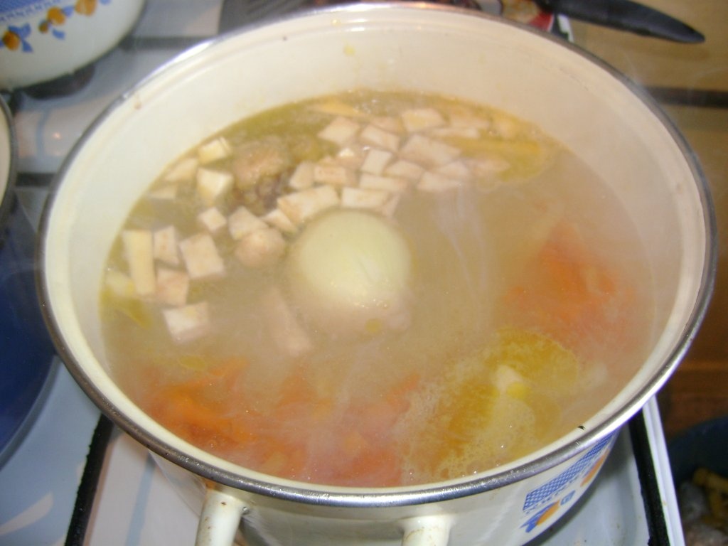 Supa de legume cu pui by copilou
