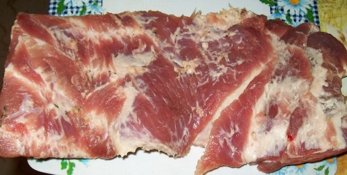 Piept de porc cu mazare si friganele