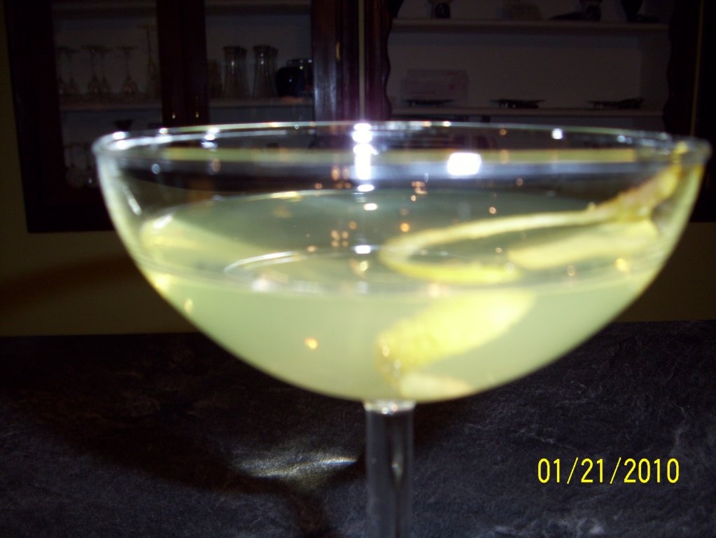 Limoncello Martini