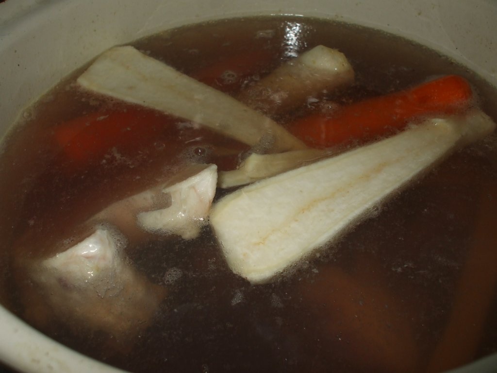 Supa de vacuta cu galuste