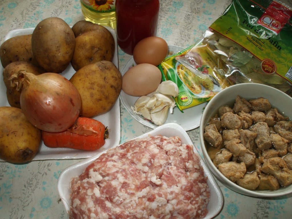 Chiftele de porc cu soia