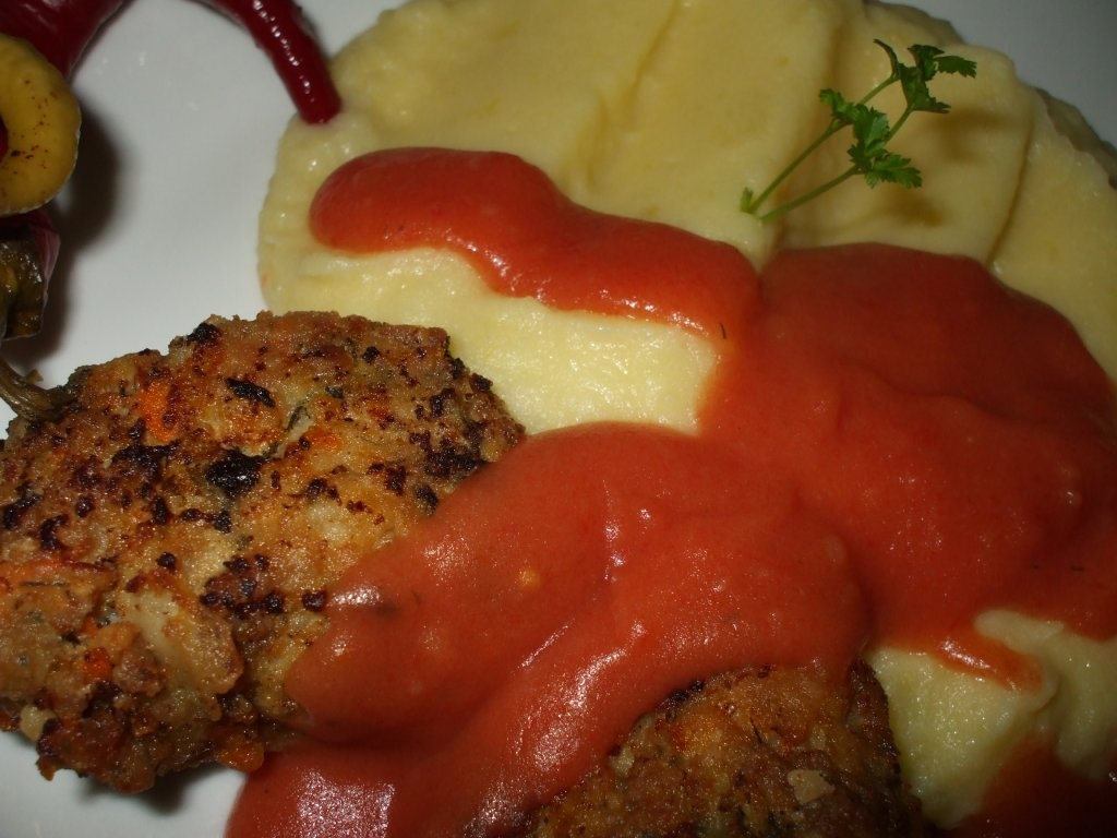 Chiftele de porc cu soia