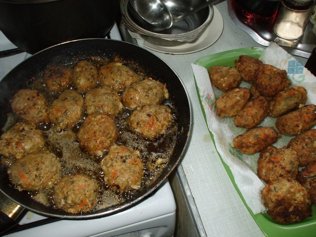 Chiftele de porc cu soia