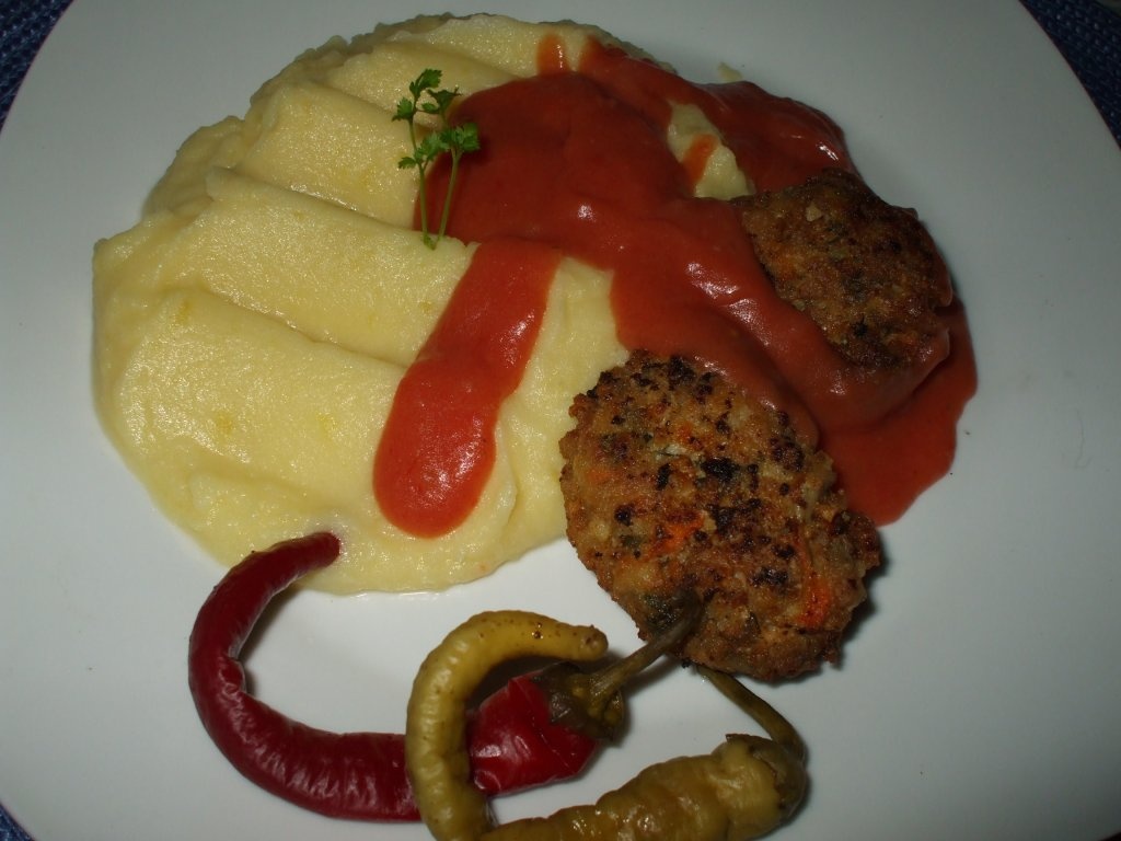 Chiftele de porc cu soia