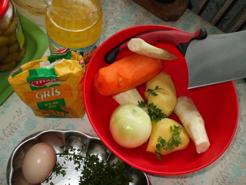 Supa de vitel cu galuste