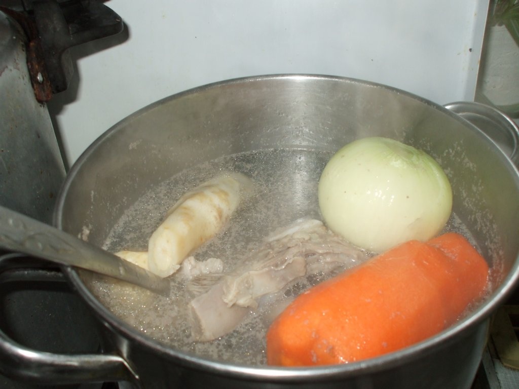 Supa de vitel cu galuste