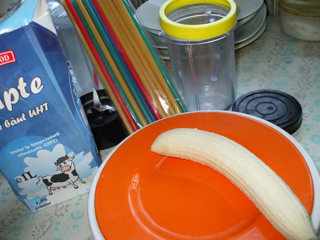 Milkshake cu banane