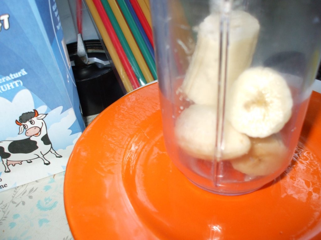 Milkshake cu banane