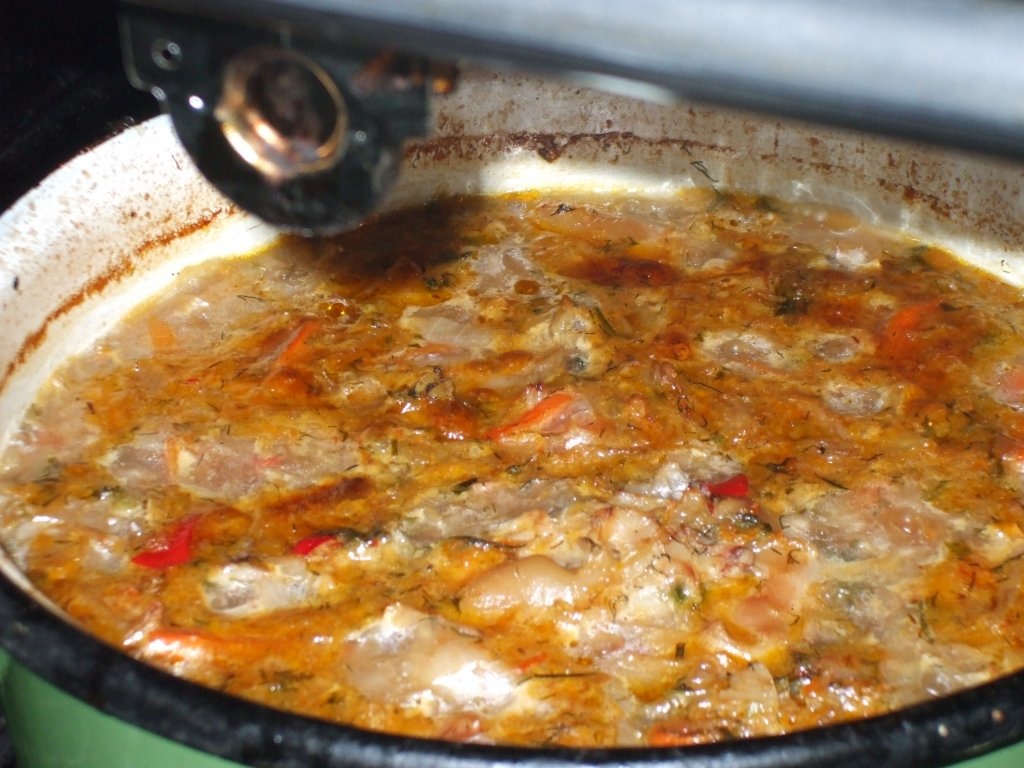 Varza calita cu ciolan crud