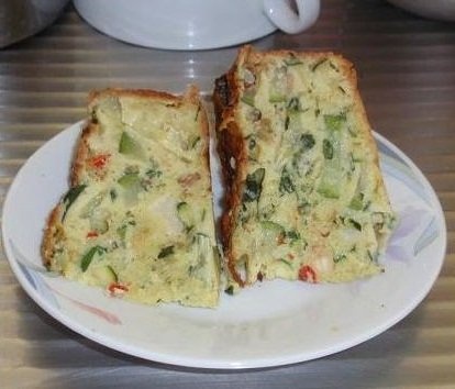 zucchini slice-felia cu dovlecei