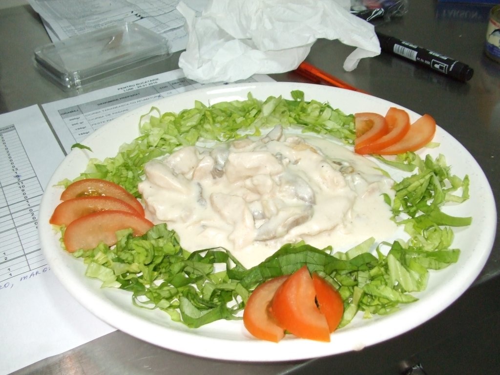 pui file cu smantana (4portii)