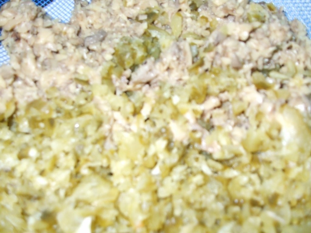 salata de pui cu ciuperci(2portii)