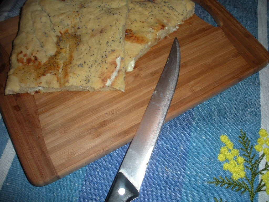 Focaccia cu branza