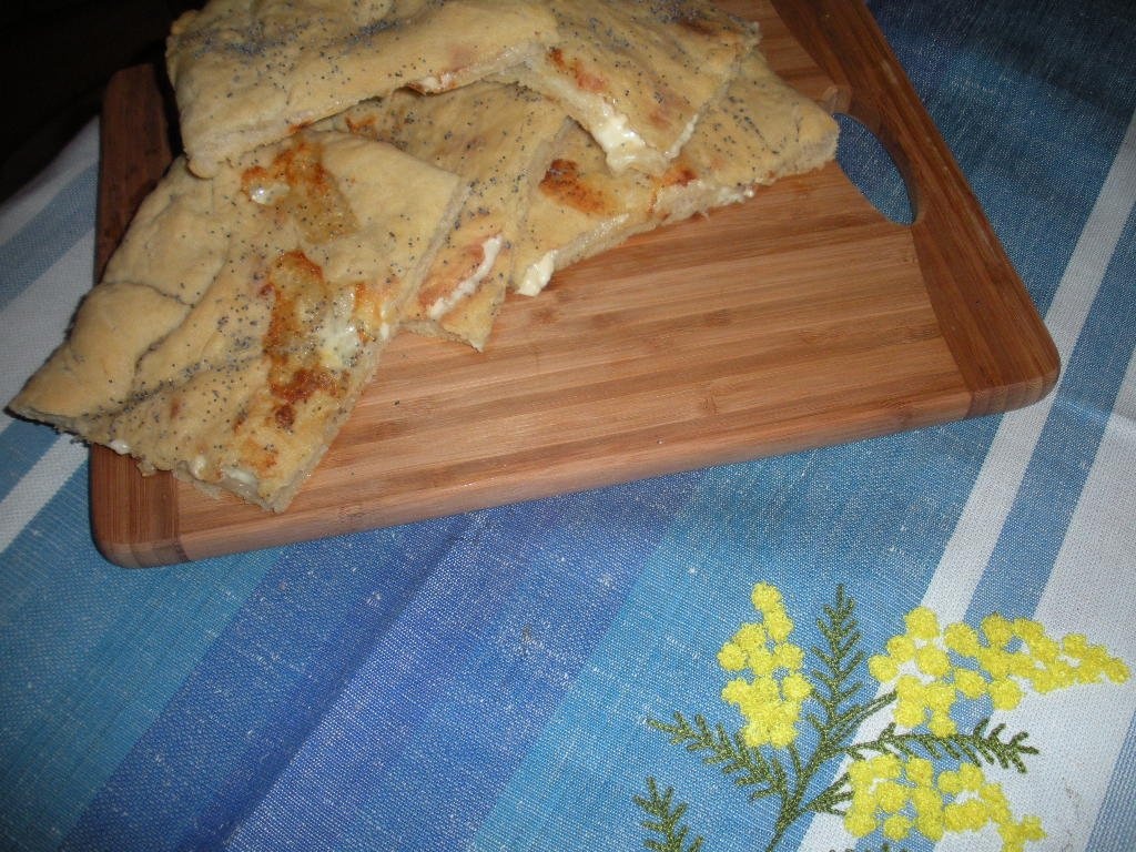 Focaccia cu branza