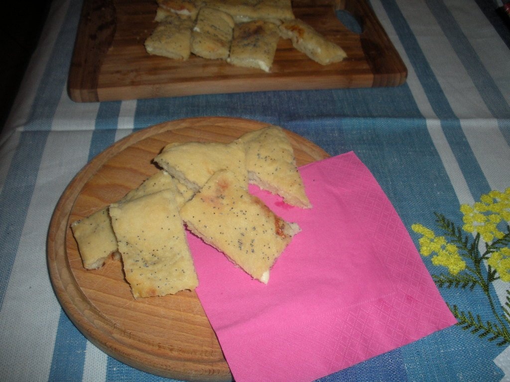 Focaccia cu branza