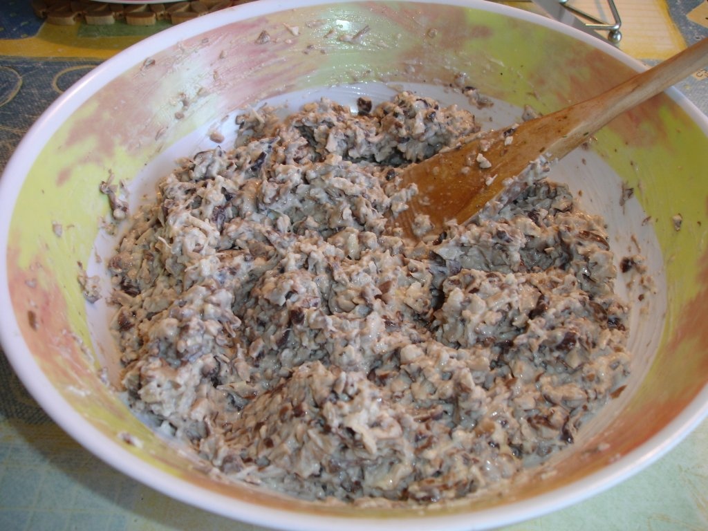 Ghebe cu maioneza si usturoi