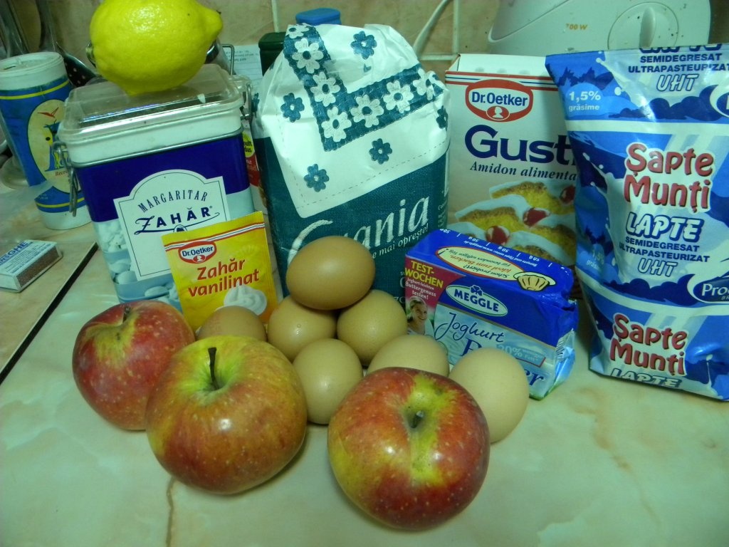 Tarta cu crema de vanilie