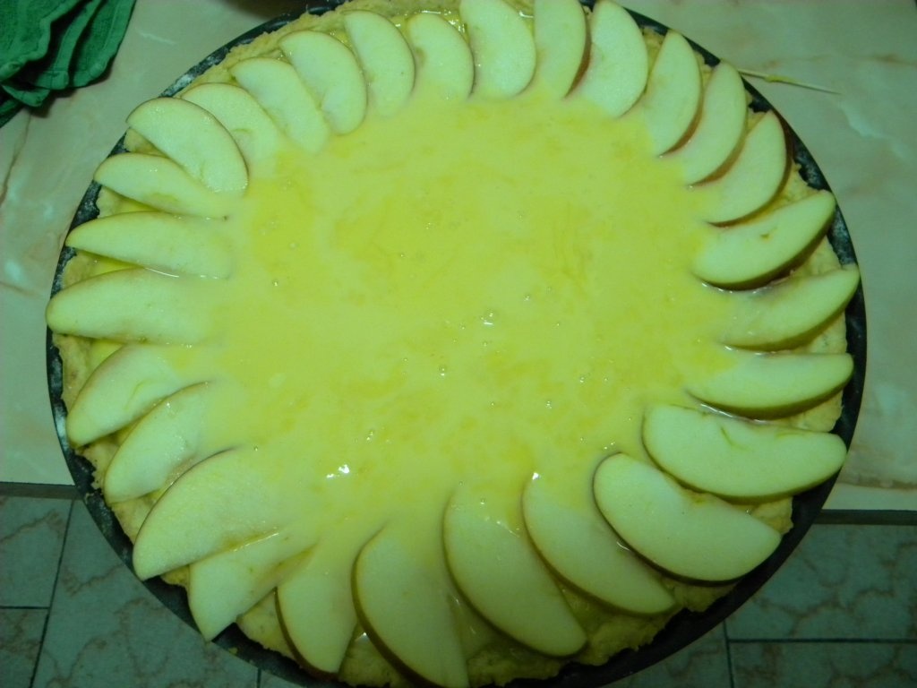 Tarta cu crema de vanilie
