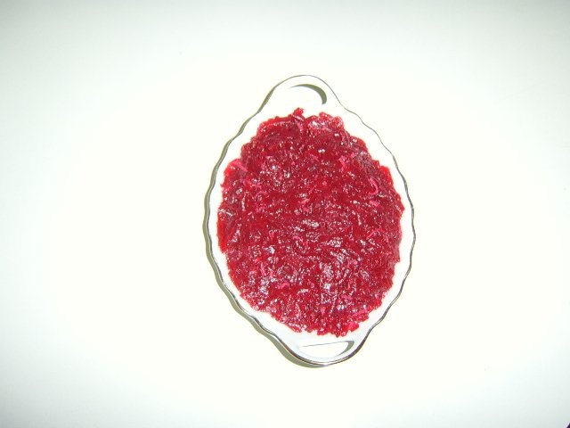 Salata de sfecla rosie