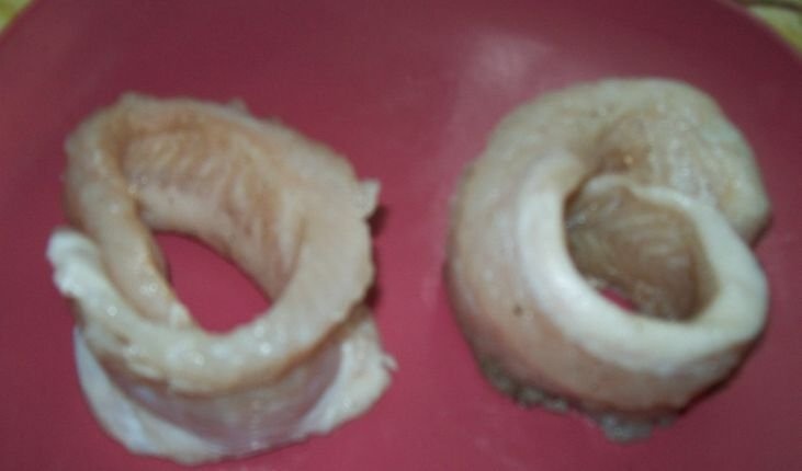 Manson de Pangasius cu fructe de mare, sos de citrice si ciuperci la gratar