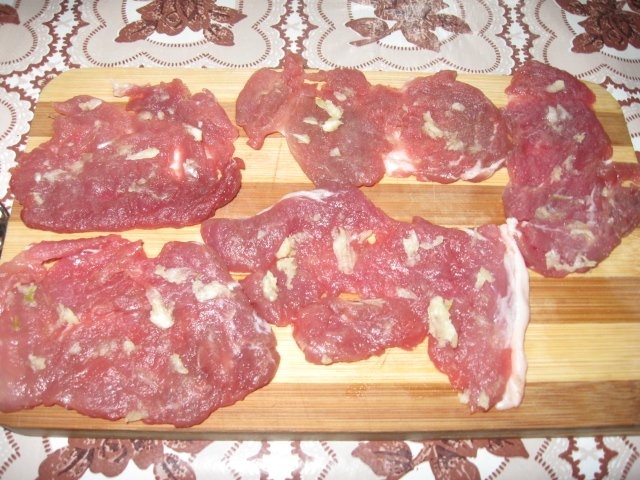 Snitele in mujdei de usturoi