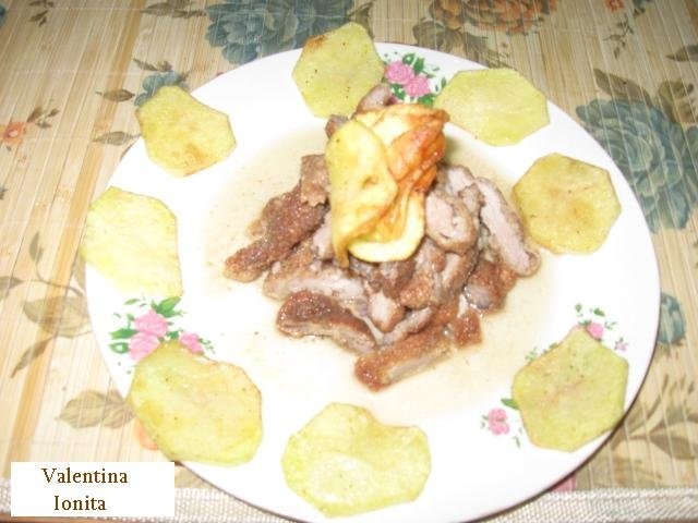 Snitele in mujdei de usturoi