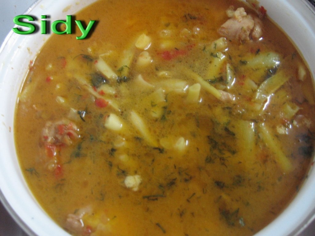 Aripa de curcan cu fasole verde